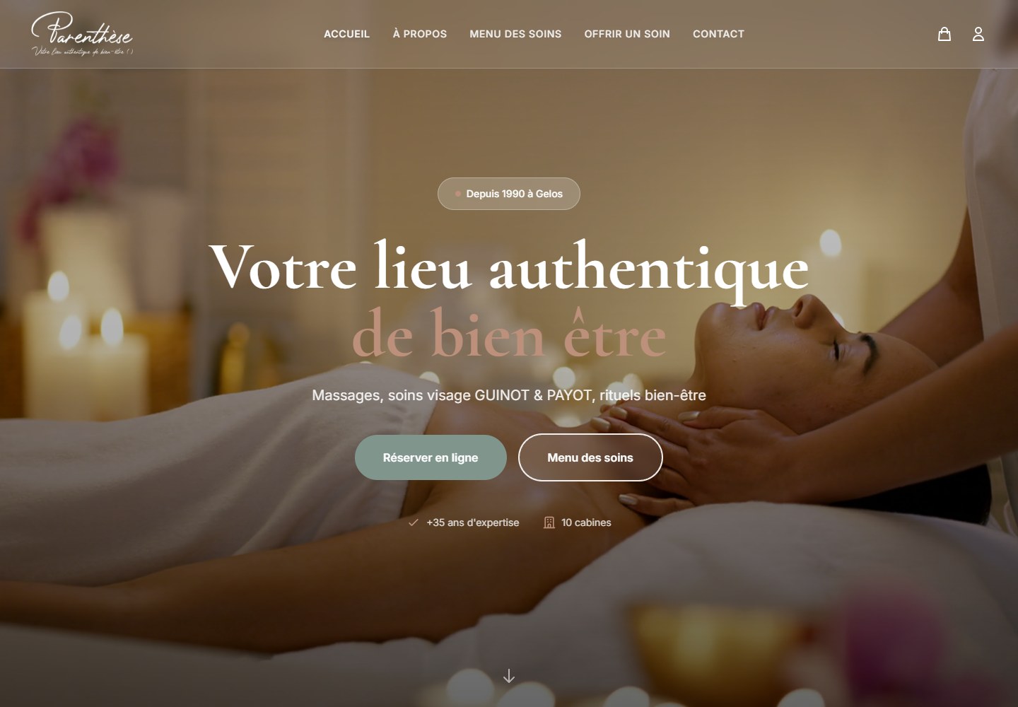 Site Parenthèse spa